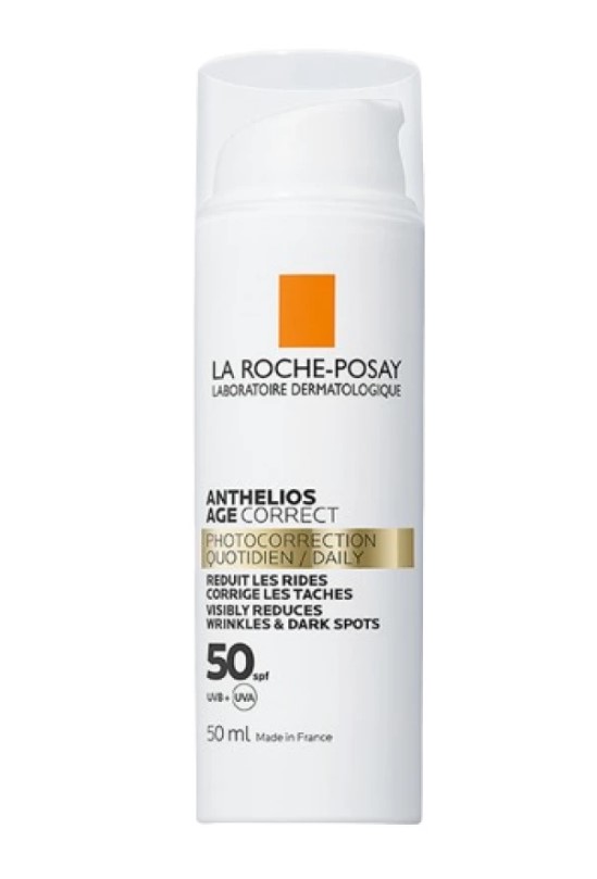 La Roche Posay Anthelios Age Correct SPF50 CC Αντηλιακό Προσώπου Κατά των Σημαδιών Γήρανσης με Χρώμα 50ml