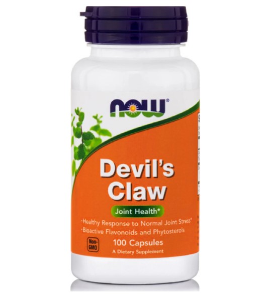 Now Foods Devils Claw 500mg Συμπλήρωμα Διατροφής Με Αντιφλεγμονώδεις Ιδιότητες 100 Κάψουλες