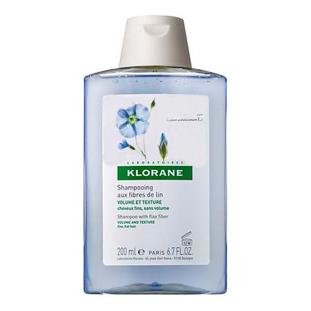 Klorane Shampoo with flax fiber, 200ml