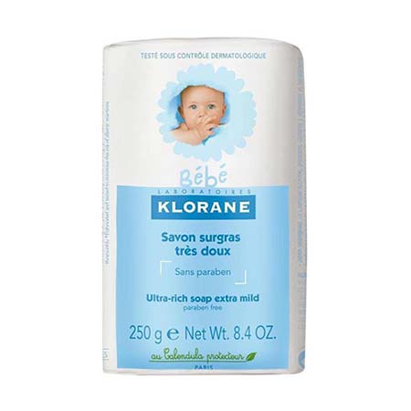 Klorane Bebe Savon Surgras Tres Doux Πολύ Απαλό Θρεπτικό Σαπούνι 250gr