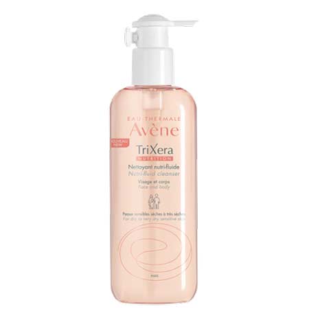 Avene Trixera Nutrition Nettoyant Nutri-Fluide - Καθαριστικό για Πρόσωπο & Σώμα 400ml