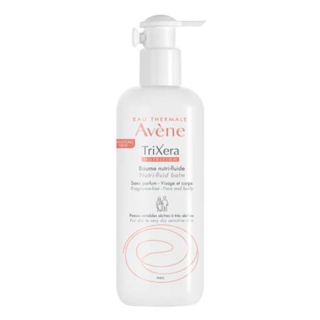 Avene Trixera Nutrition Nutri-Fluid Baume για Πρόσωπο & Σώμα για Πολύ Ξηρό Δερμα, Χωρίς Άρωμα 400ml