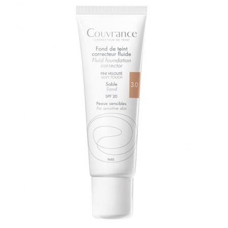 Avene Couvrance Fond de Teint Correcteur Fluide Porcelaine 3.0 SPF20 30ml