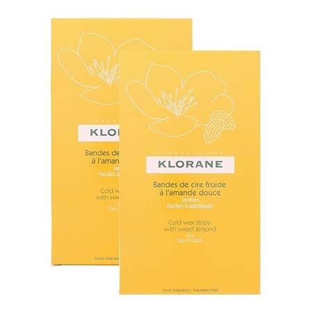 Klorane PROMO Cire Depilatoire Froid Αποτριχωτικές Ταινίες 2 x 6 Διπλές Ταινίες