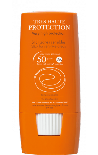 Avene Eau Thermale SPF50+ Στικ για Ευαίσθητες Ζώνες , 8 gr