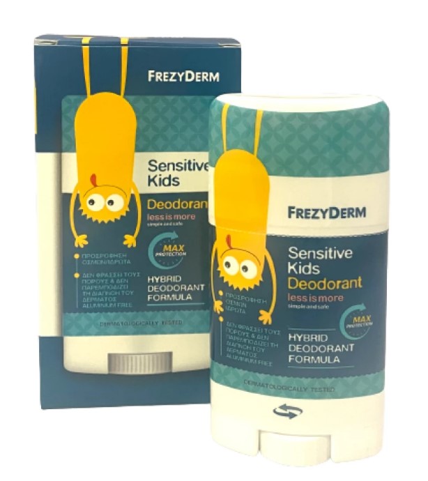 Frezyderm Sensitive Kids Deodorant Παιδικό Αποσμητικό Roll on 40ml