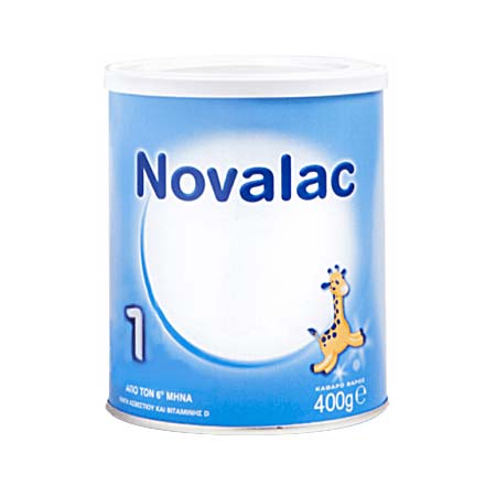 Novalac 1 Γάλα 1ης βρεφικής ηλικίας 0-6m 400g