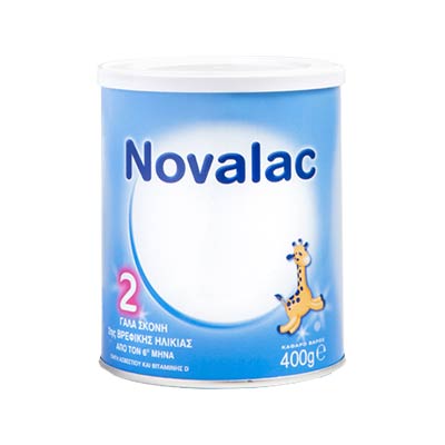 Novalac 2 Γάλα 2ης βρεφικής ηλικίας από τον 6ο μήνα 400g