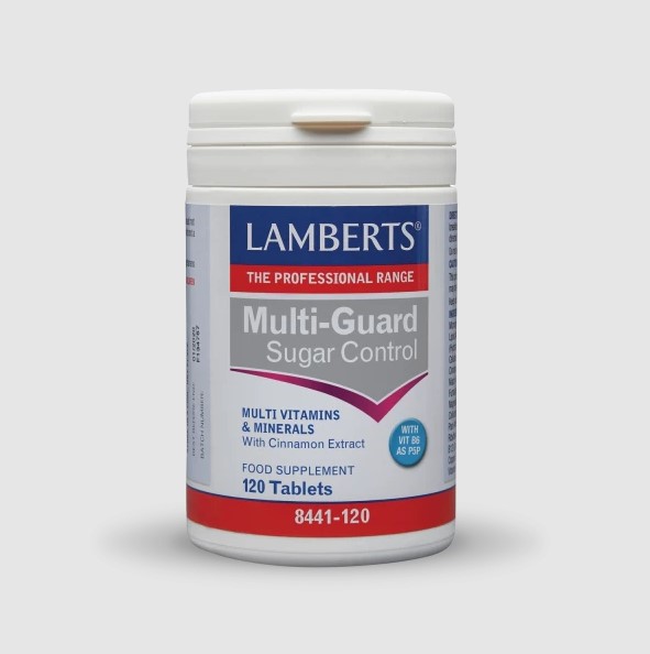 Lamberts Multi-Guard Sugar Control, 120 ταμπλέτες