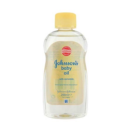 Johnsons Top To Toe Baby Massage Oil με Χαμομήλι 200ml