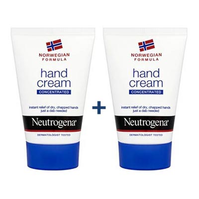 Neutrogena 1+1 Hand Cream Κρέμα Χεριών με Άρωμα 75+75ml