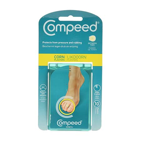 COMPEED Επιθέματα Για Κάλους Ανάμεσα στα Δάχτυλα των Ποδιών 10τεμ.