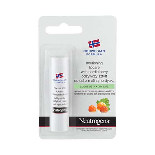 Neutrogena Stick Χειλιών Θρέψης με Nordic Berry, 4.9gr