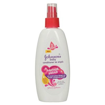 Johnsons Conditioner Spray Shiny drops Λαμπερά Μαλλιά 200ml