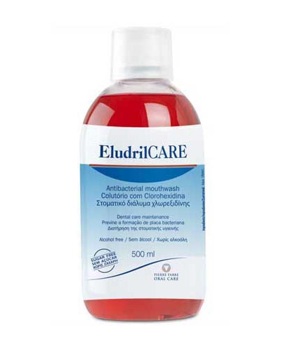 Eludril Care Στοματικό διάλυμα χλωρεξιδίνης 500ml