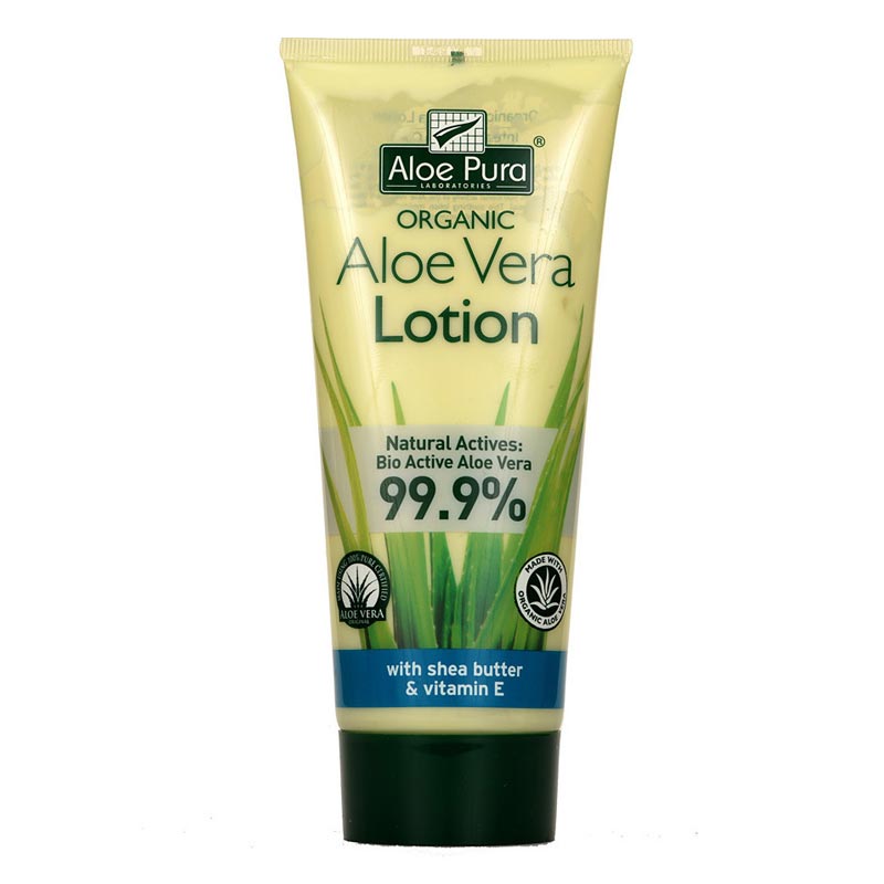 Optima Organic Aloe Vera Body Lotion Ενυδατική Λοσιόν Σώματος με Αλόη Βέρα, 200 ml