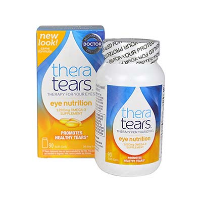 Thera Tears Eye Nutrition Omega-3 1200mg 90 μαλακές κάψουλες