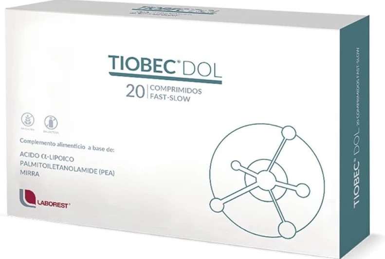 Laborest Tiobec DOL για την Παραγωγή Ενέργειας στα Κύτταρα 20 Δισκία Τεχνολογίας Fast - Slow