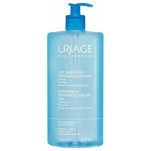 Uriage Eau Thermale Extra Rich Dermatological Gel 1000ml