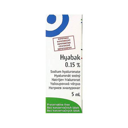 Hyabak 0.15% 5ml Thea