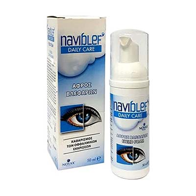 Naviblef Daily Care Αφρός Βλεφάρων 50ml