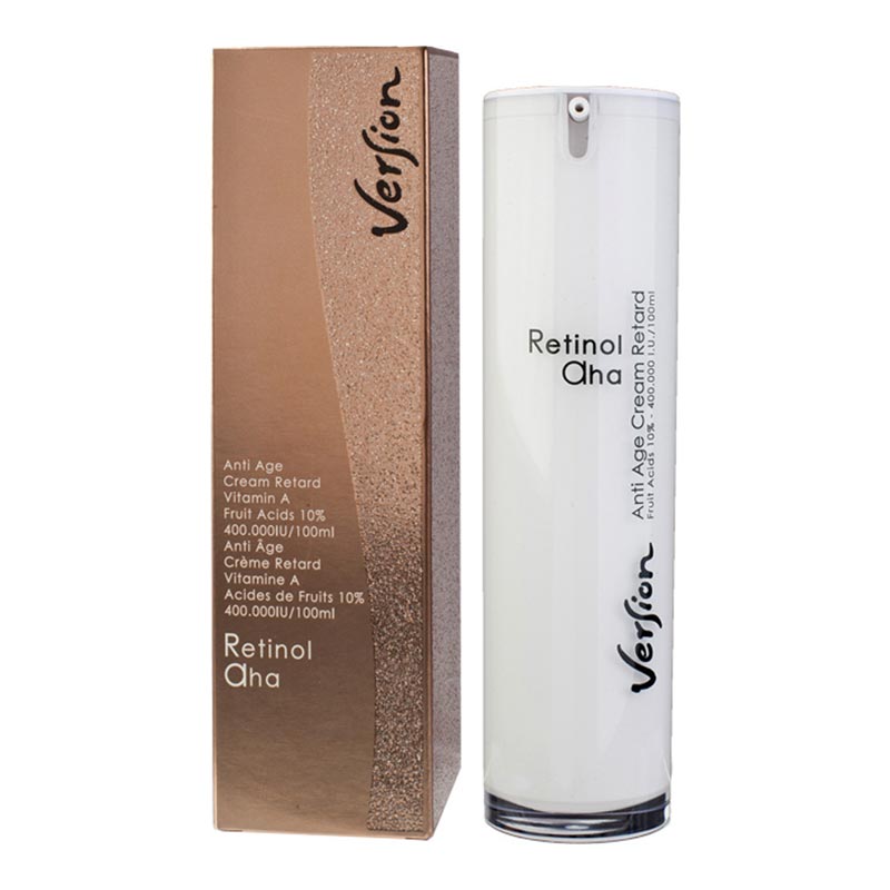 Version Retinol 10% AHA Face Cream Pump 50ml