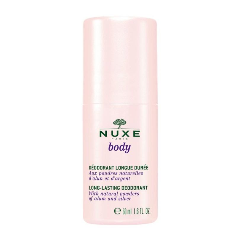 Nuxe Deodorant Long-Lasting, Αποσμητικό Roll-On, Χωρίς Οινόπνευμα 50ml