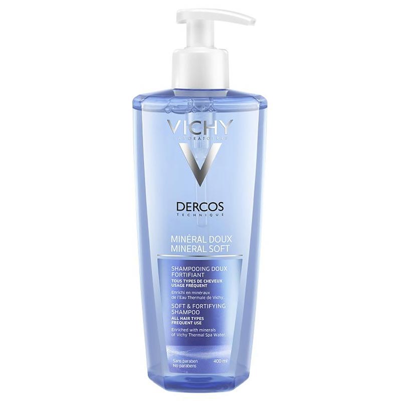 Vichy Dercos απαλό σαμπουάν με ιχνοστοιχεία για τόνωση 400ml