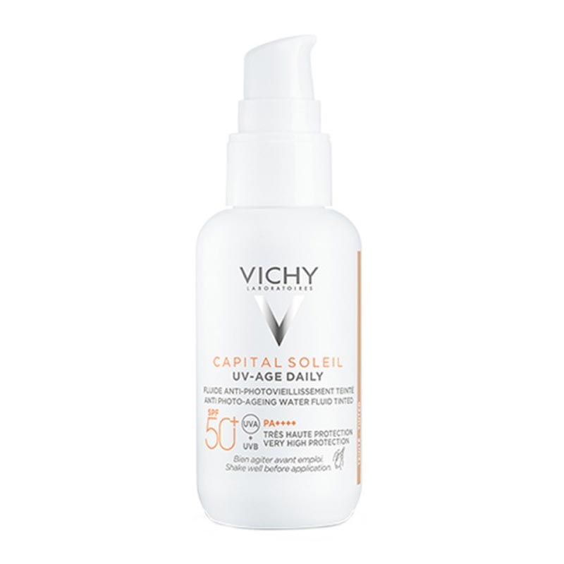 Vichy Capital Soleil UV-Age Daily SFP 50+ Tinted 40ml Με χρώμα