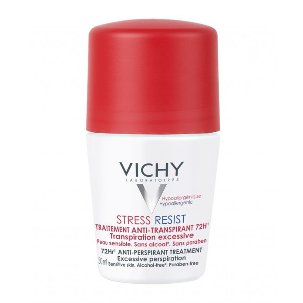 Vichy Αποσμητικό Roll on 72h stress resist για πολύ έντονη εφίδρωση, 50ml