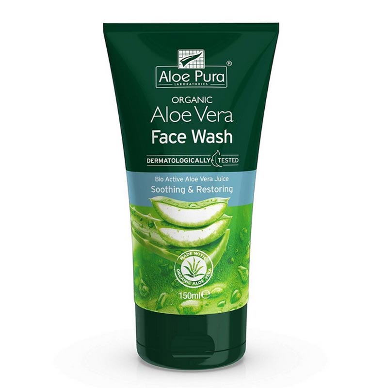 Ενυδατικό καθαριστικό Προσώπου με Αλόη Αloe Vera Face Wash Aloe Pura Optima 150 ml