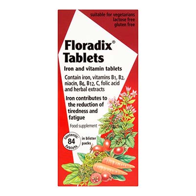 Power Health Floradix Tabs 84 κάψουλες