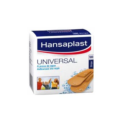 Hansaplast Universal Ανθεκτικά στο νερό 100 τεμ.