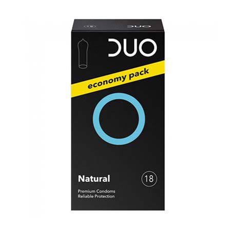 Duo Natural Προφυλακτικά Economy Pack 18τμχ