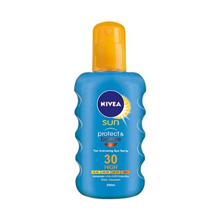 Nivea Sun Protect & Bronze Spray SPF30 200ml