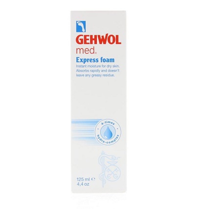 Gehwol MED Express Foam Αφρός Φροντίδας για το Ξηρό Δέρμα, 125ml