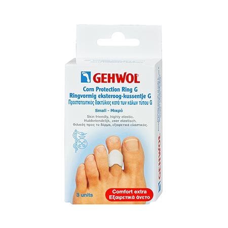 Gehwol Corn Protection Ring G/Μικρό, 3 τεμ. + Πούδρα Foot Powder 4gr