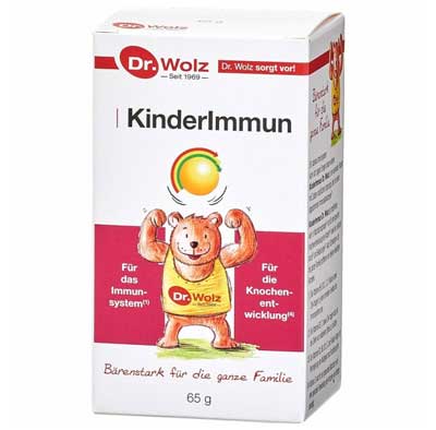 Power Health Dr. Wolz KinderImmun με Πρωτόγαλα & Βιταμίνη D 65gr