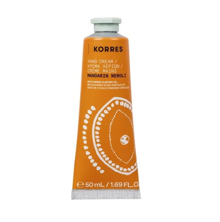 Korres Mandarin Neroli Ενυδατική Κρέμα Χεριών Μανταρίνι Άνθη Νερατζιάς 50ml