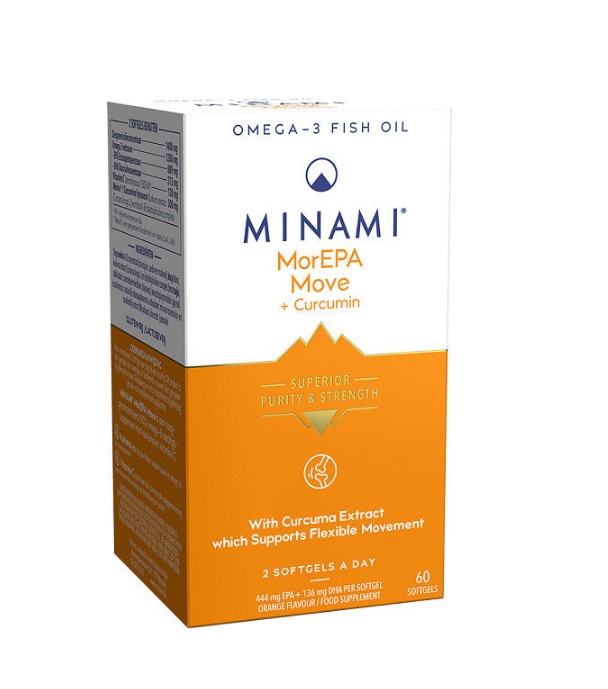 Minami MorEPA Move Omega 3 Plus Curcumin 60 μαλακές κάψουλες