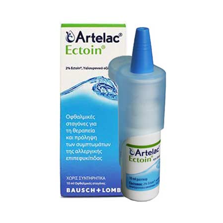 Bausch & Lomb Artelac Ectoin Οφθαλμικές Σταγόνες 10ml