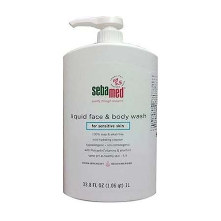 Sebamed Liquid Face & Body Wash 1000ml