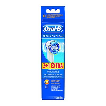 Oral-B precision clean Ανταλλακτικές Κεφαλές 2+1 ΔΩΡΟ