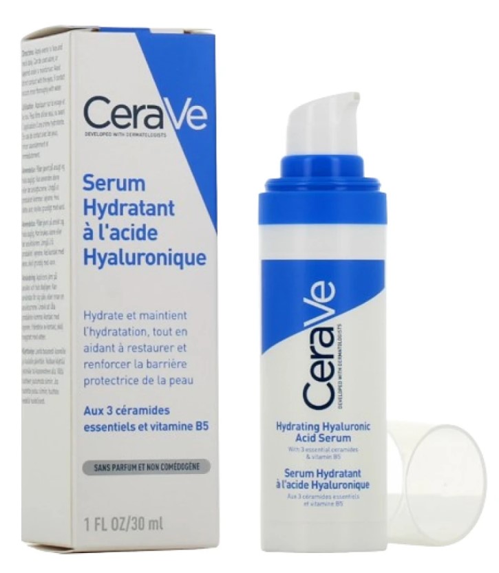 CeraVe Hydrating Hyaluronic Acid Serum Ορός Ενυδάτωσης Προσώπου με Υαλουρονικό Οξύ 30ml