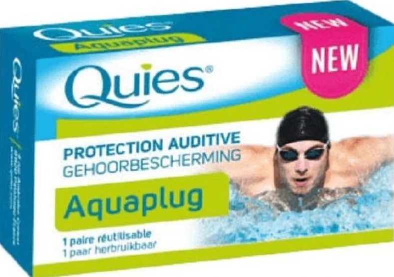 Pharma Q Quies Aquaplug Ωτοασπίδες Σιλικόνης Για Κολυμβητές 1 Ζεύγος