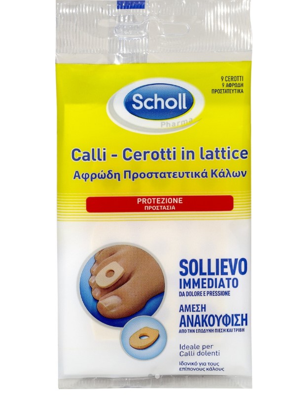 Scholl Αφρώδη Προστατευτικά Επιθεμάτα για Κάλους, 9τμχ