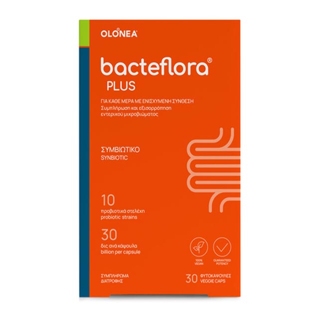 Olonea Bacteflora Plus - Προβιοτικά, 30veg. caps