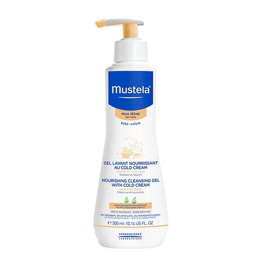 Mustlela Nourishing Cleansing Gel With Cold Cream 300ml.