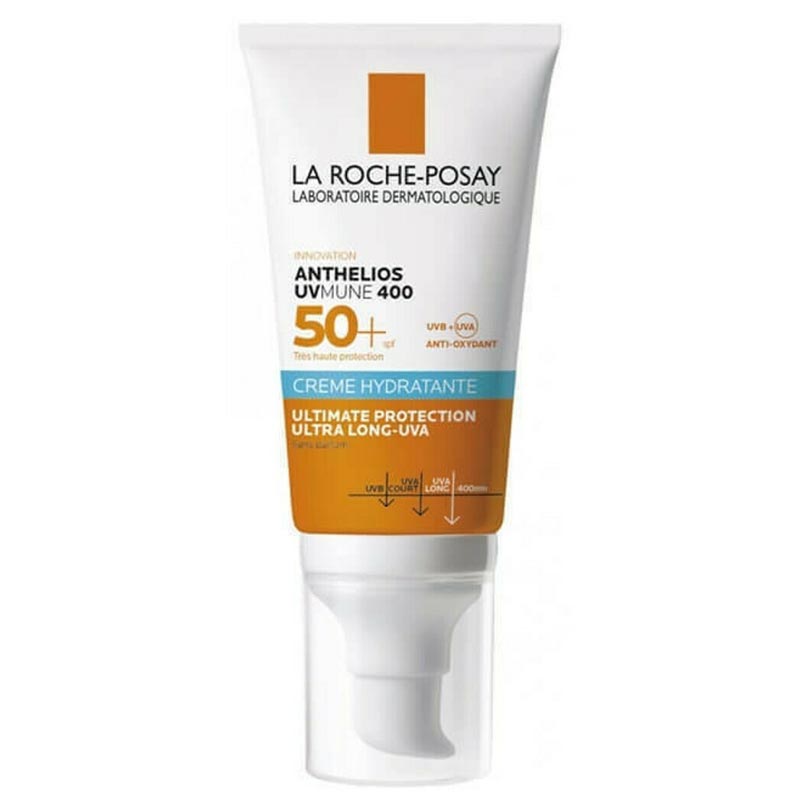 La Roche Posay Anthelios Uvmune 400 Spf 50+ Αντηλιακή Ενυδατική Κρέμα Χωρίς Άρωμα 50ml