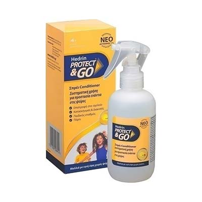 Hedrin Protect & Go Spray Αντιφθειρικό Σπρέι Conditioner 200ml